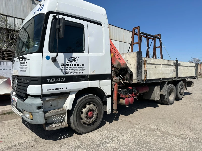 Mercedes-Benz Actros Автокран
