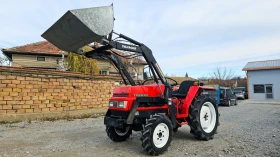 Трактор Yanmar FX235 с челен товарач, 23.5 кс, 4х4, АграБГ Джолев, снимка 1