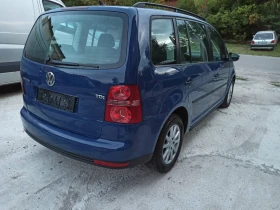 VW Touran 1.9 TDI 7 МЕСТА 6 СКОРОСТИ ПОДГРЯВАНЕ НА СЕДАЛКИТЕ, снимка 3