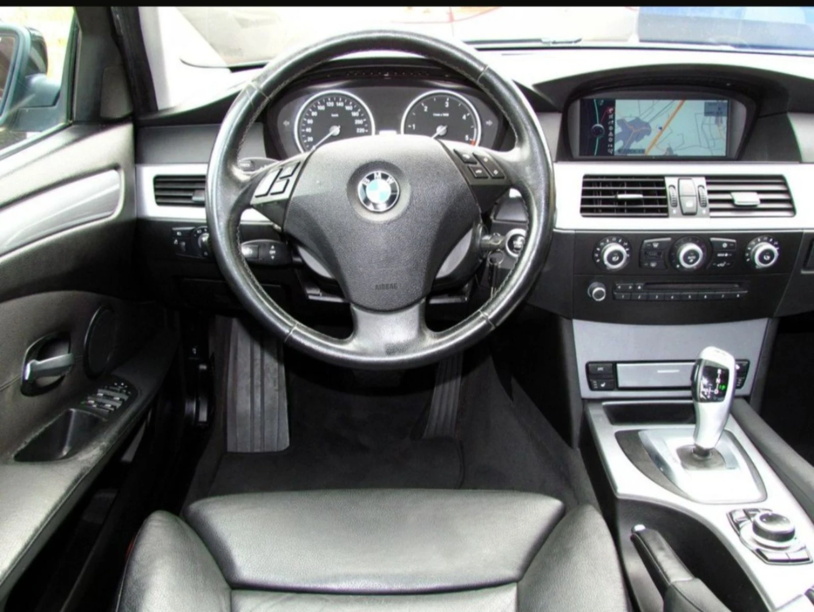 BMW 525 Топ състояние!!!1 собственик!Кейлес, Вакум на врат, снимка 7 - Автомобили и джипове - 55295537