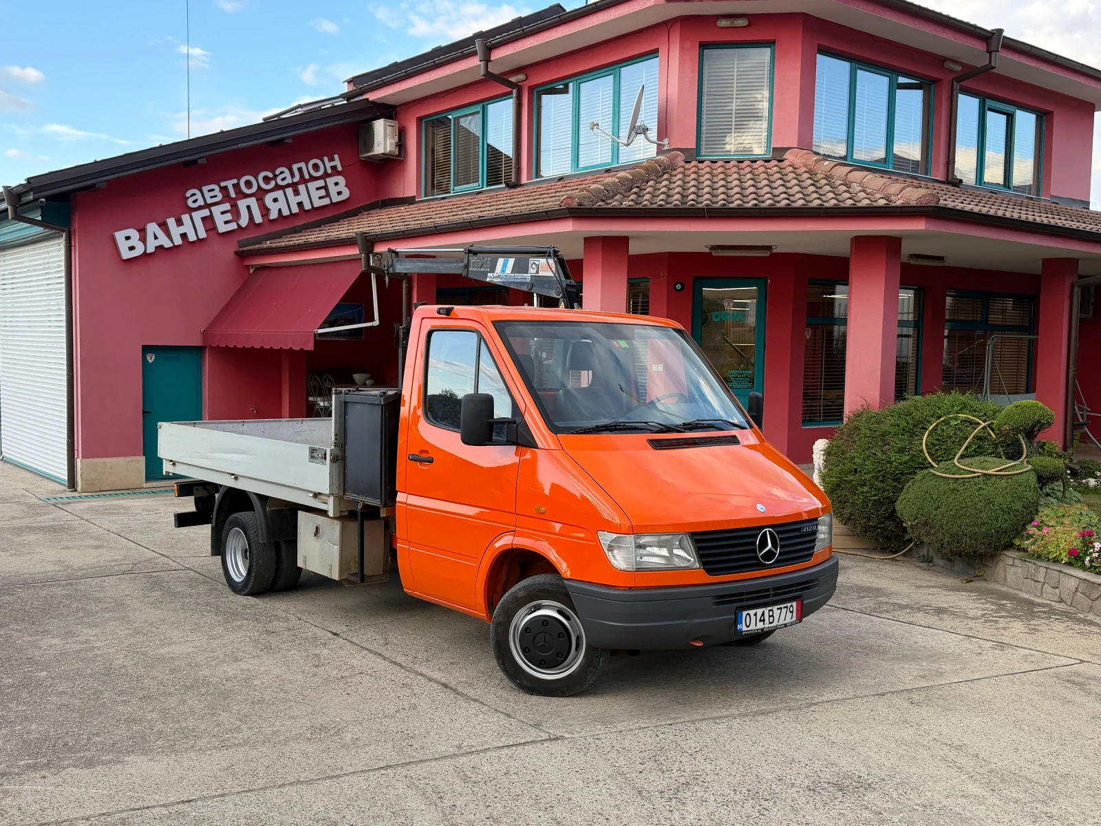 Mercedes-Benz 412 2.9TDI* Кран HIAB, снимка 15 - Камиони - 56188017