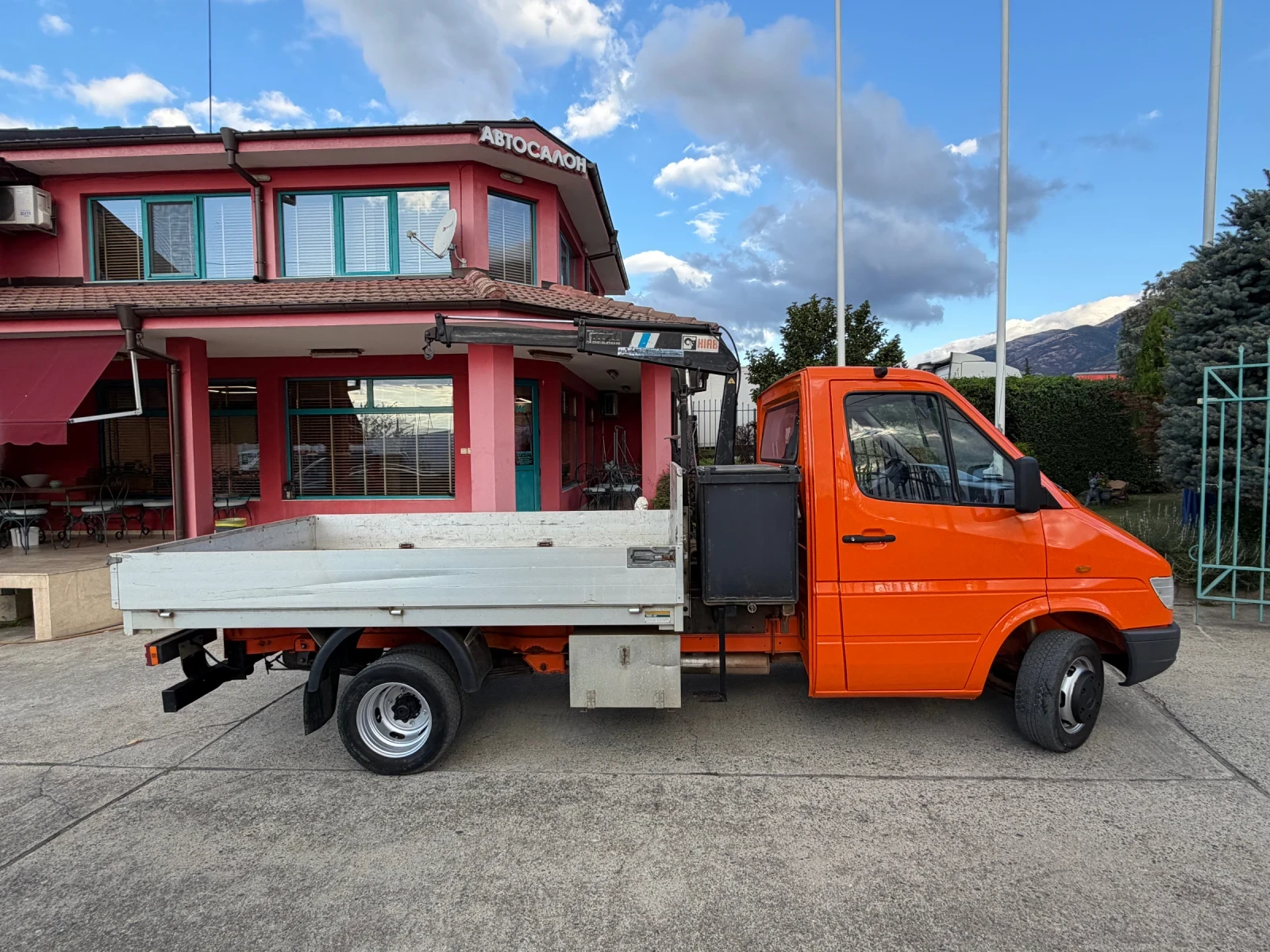 Mercedes-Benz 412 2.9TDI* Кран HIAB, снимка 14 - Камиони - 56188017