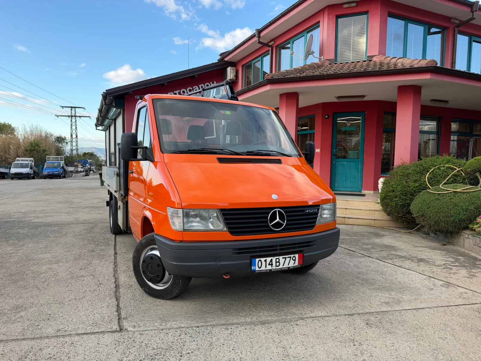 Mercedes-Benz 412 2.9TDI* Кран HIAB, снимка 2 - Камиони - 56188017