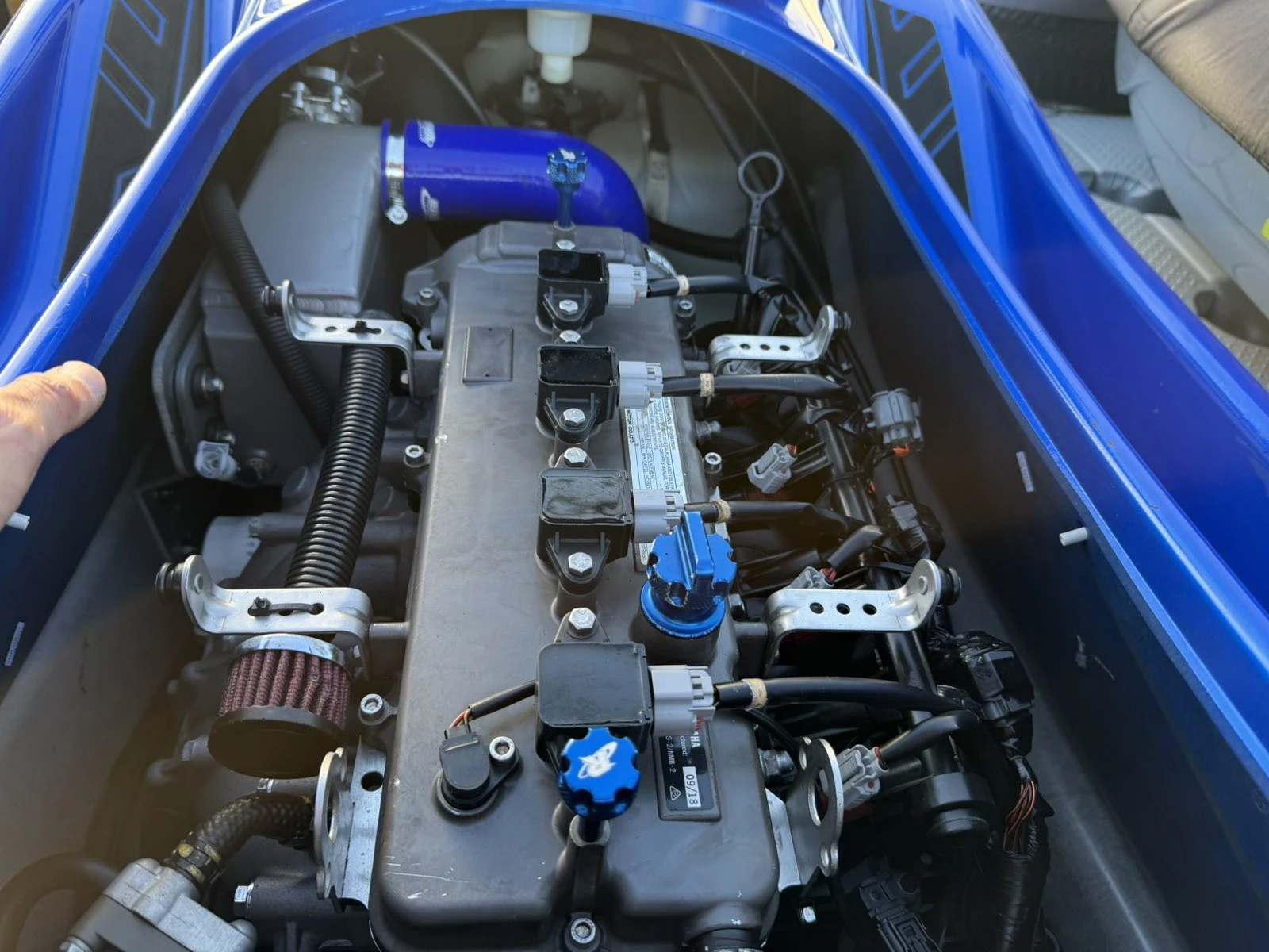 Джет Yamaha Jp1800, снимка 11 - Воден транспорт - 54898870