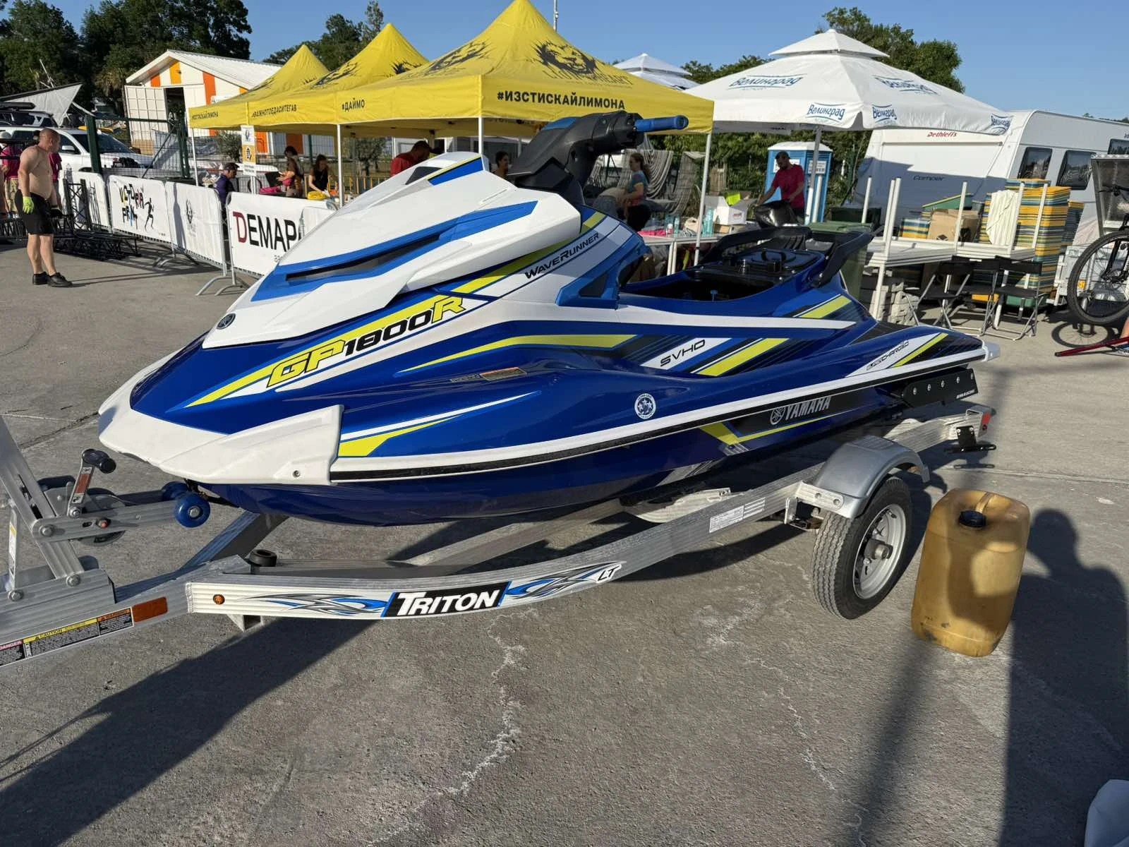 Джет Yamaha Jp1800, снимка 2 - Воден транспорт - 54898870
