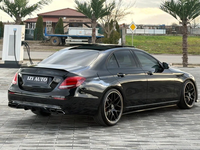 Mercedes-Benz E 350 D/63 AMG PACK/PANORAMA/BURMESTER/360/LIZING, снимка 4 - Автомобили и джипове - 53074609