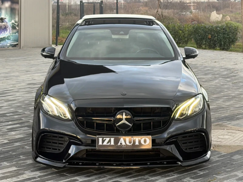 Mercedes-Benz E 350 D/63 AMG PACK/PANORAMA/BURMESTER/360/LIZING, снимка 3 - Автомобили и джипове - 53074609