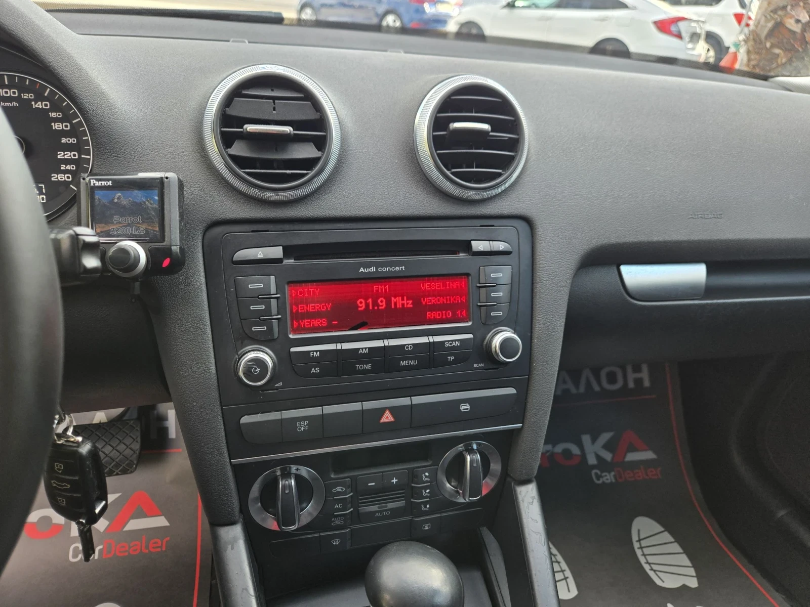 Audi A3 1.9TDI-105КС= АВТОМАТ= LED= FACE= RECARO, снимка 16 - Автомобили и джипове - 56200982