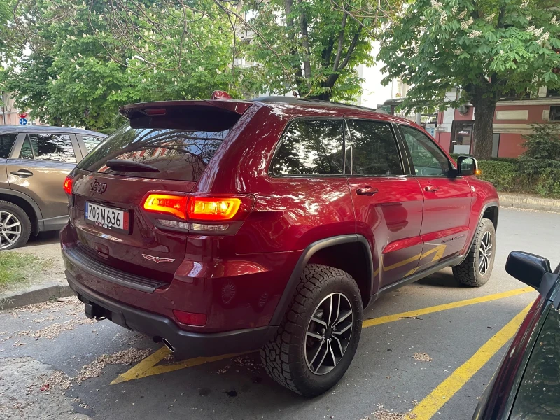 Jeep Grand cherokee Trailhawk Velvet Red, снимка 3 - Автомобили и джипове - 50277545