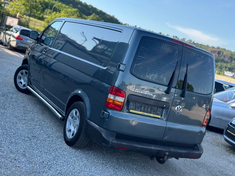 VW T5 2.5TDI 131кс КЛИМАТИК 3-места ДЪЛГА-БАЗА, снимка 4 - Бусове и автобуси - 50530669