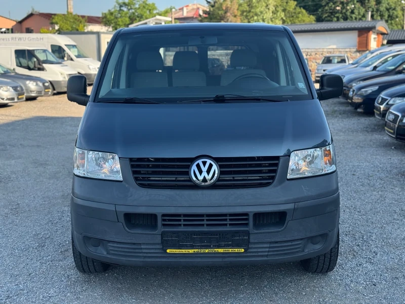 VW T5 2.5TDI 131кс КЛИМАТИК 3-места ДЪЛГА-БАЗА, снимка 2 - Бусове и автобуси - 50530669