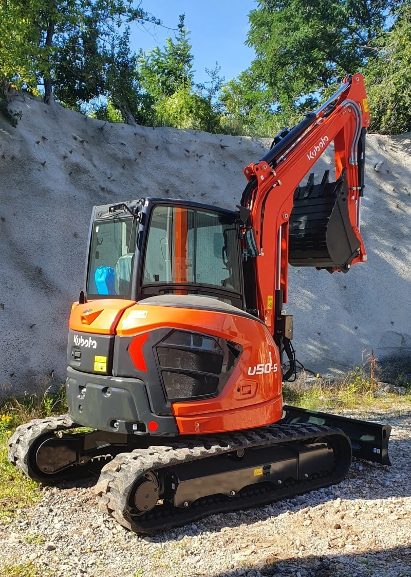 Багер Kubota U50-5, снимка 10 - Индустриална техника - 40397458