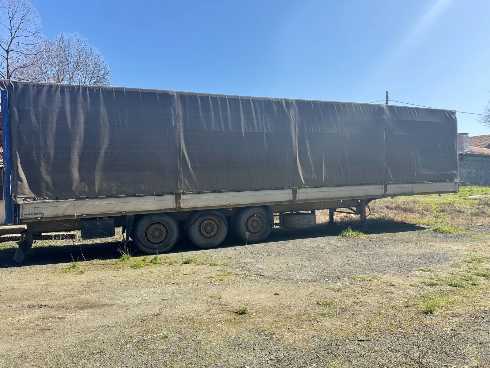 Полуремарке Schmitz SPR-24 НА КАПАЦИ, снимка 5 - Ремаркета - 53827630