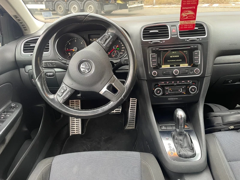 VW Golf Variant Xenon, Navi, снимка 13 - Автомобили и джипове - 48214628