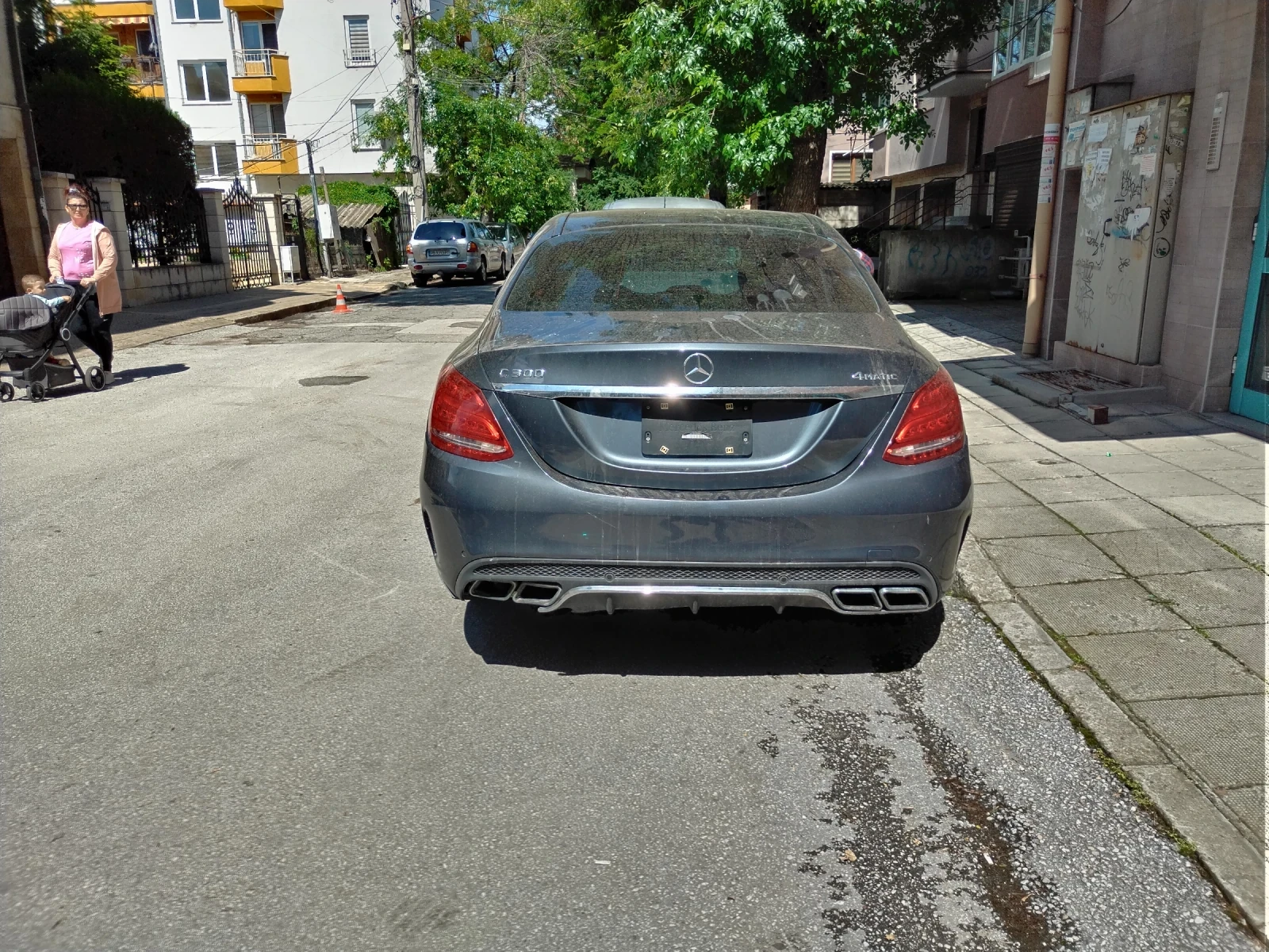 Mercedes-Benz C 300 Mercedes-Benz C 300 AMG PACK* ПОДГРЕВИ* ПАНО* КАРФ - изображение 5