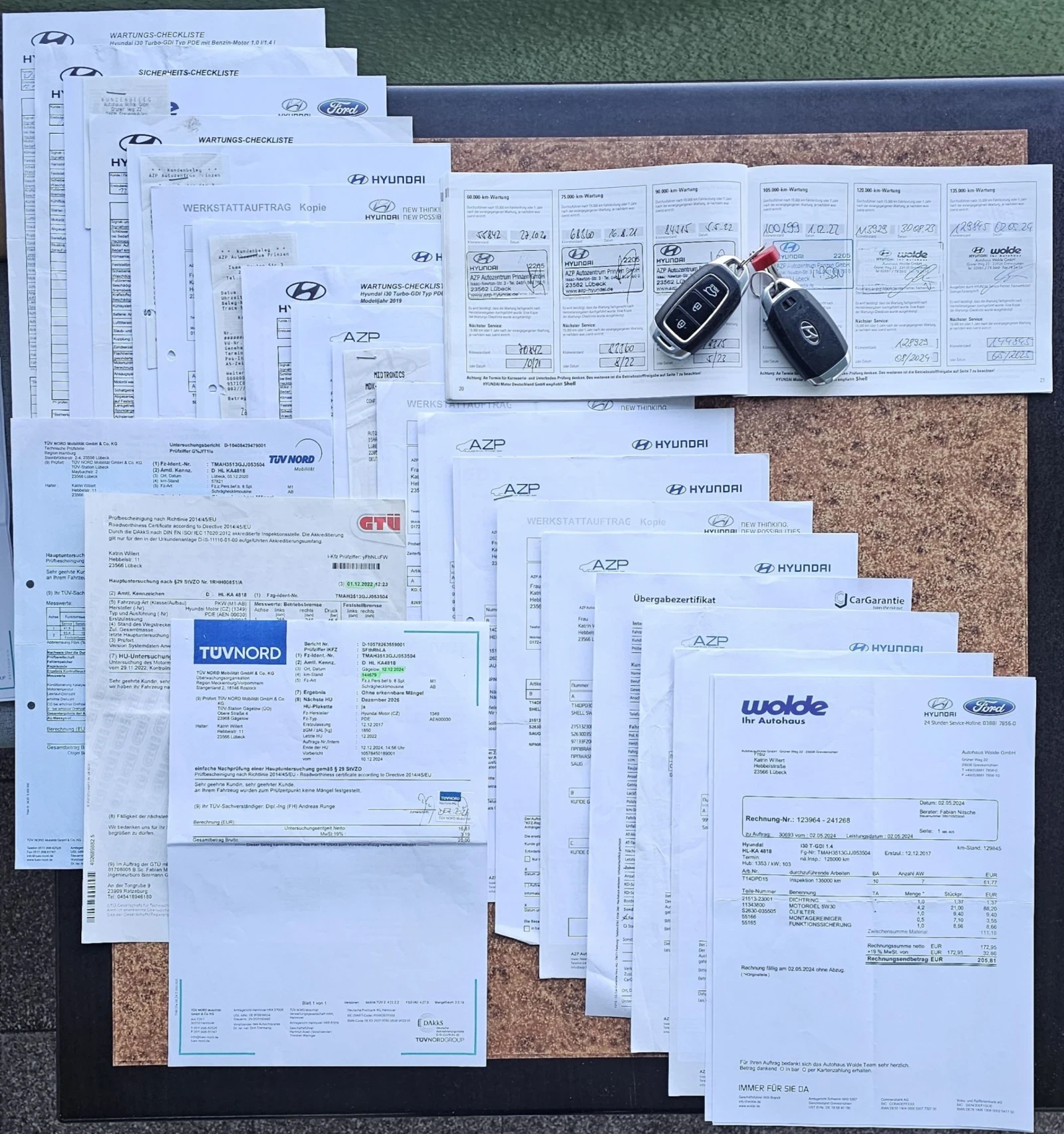 Hyundai I30 1.4 Turbo 140.. Trend  Keyless  | Mobile.bg   16