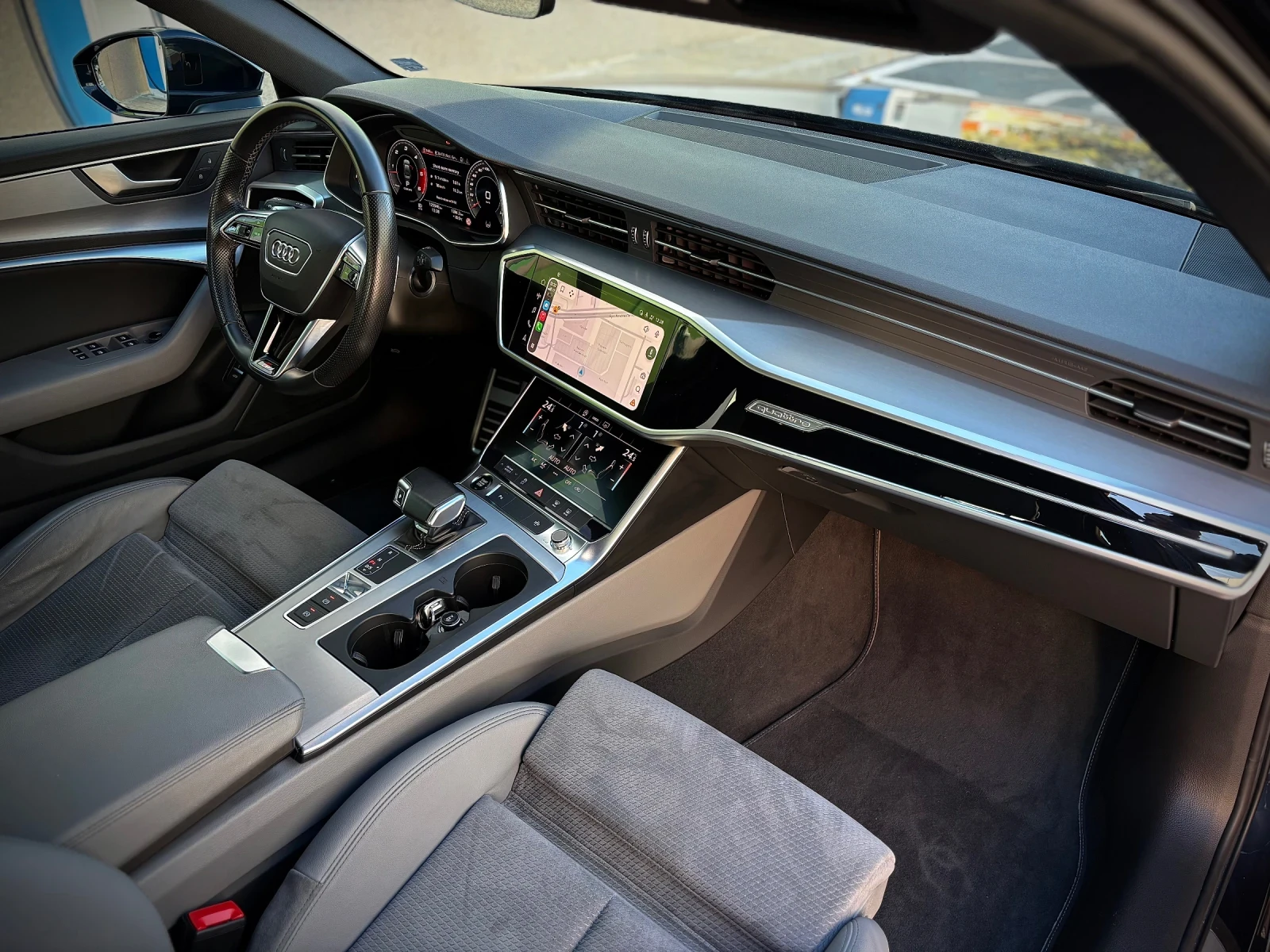 Audi A6 50TDI * S-LINE * MATRIX * VIRTUAL COCKPIT * ВЪЗДУХ, снимка 7 - Автомобили и джипове - 56737411