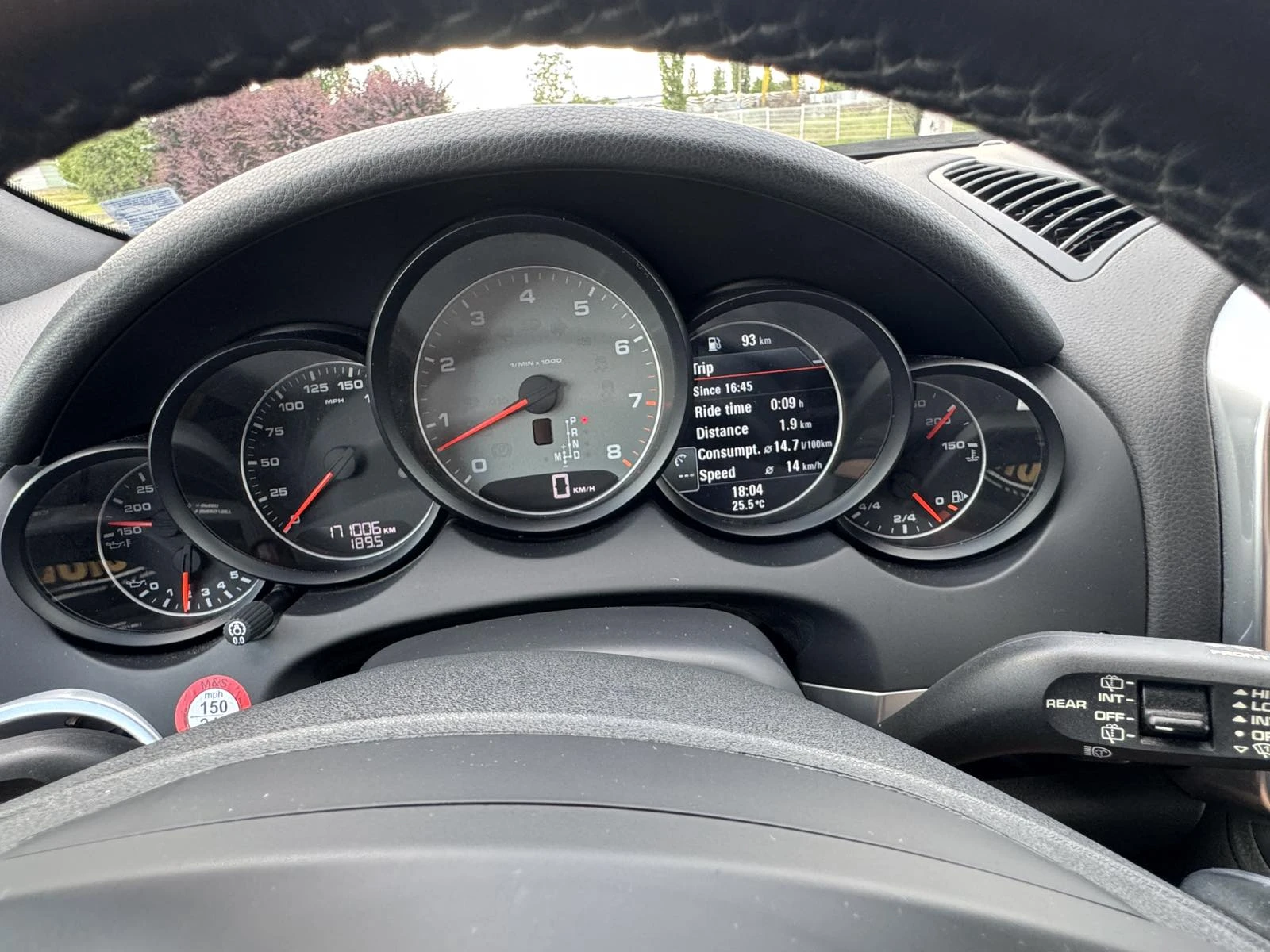 Porsche Cayenne S 4.8 V8 / 400 к.с. / Panorama / BOSE / Air / 20, снимка 14 - Автомобили и джипове - 54902516