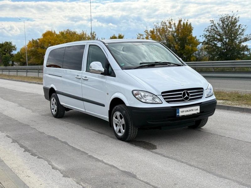 Mercedes-Benz Vito 130ps* 4X4* АВТОМАТ* НАВИ* 219.000км* LONG* ТЕГЛИЧ, снимка 3 - Бусове и автобуси - 52028073