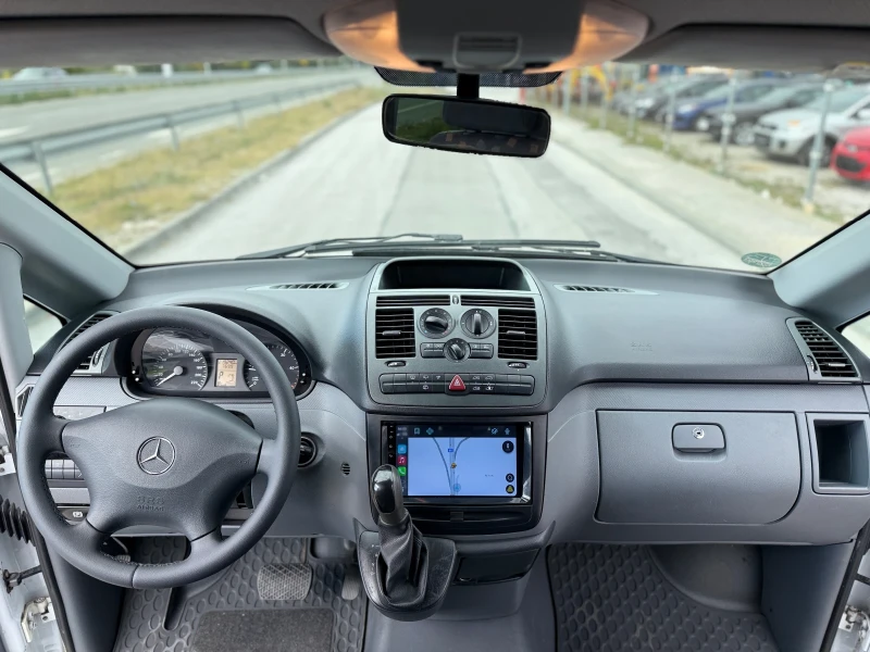 Mercedes-Benz Vito 130ps* 4X4* АВТОМАТ* НАВИ* 219.000км* LONG* ТЕГЛИЧ, снимка 9 - Бусове и автобуси - 52028073