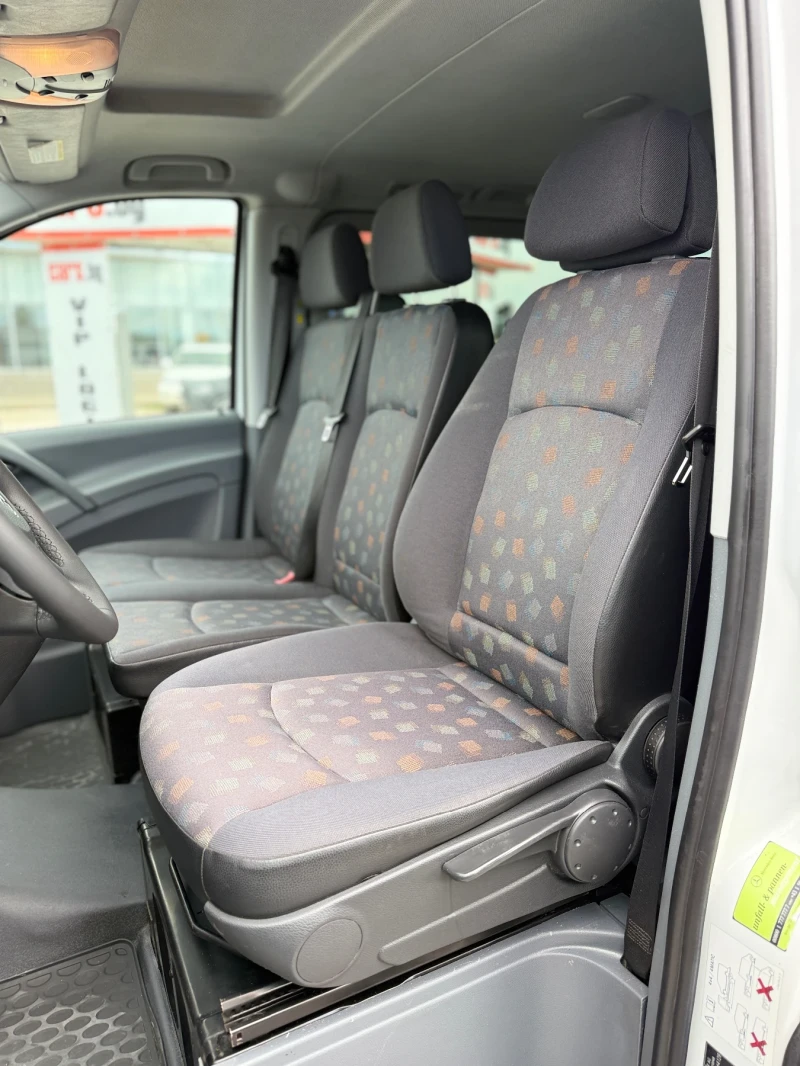 Mercedes-Benz Vito 130ps* 4X4* АВТОМАТ* НАВИ* 219.000км* LONG* ТЕГЛИЧ, снимка 13 - Бусове и автобуси - 52028073