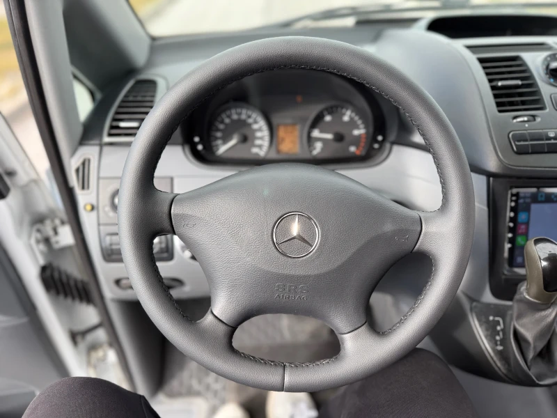 Mercedes-Benz Vito 130ps* 4X4* АВТОМАТ* НАВИ* 219.000км* LONG* ТЕГЛИЧ, снимка 10 - Бусове и автобуси - 52028073