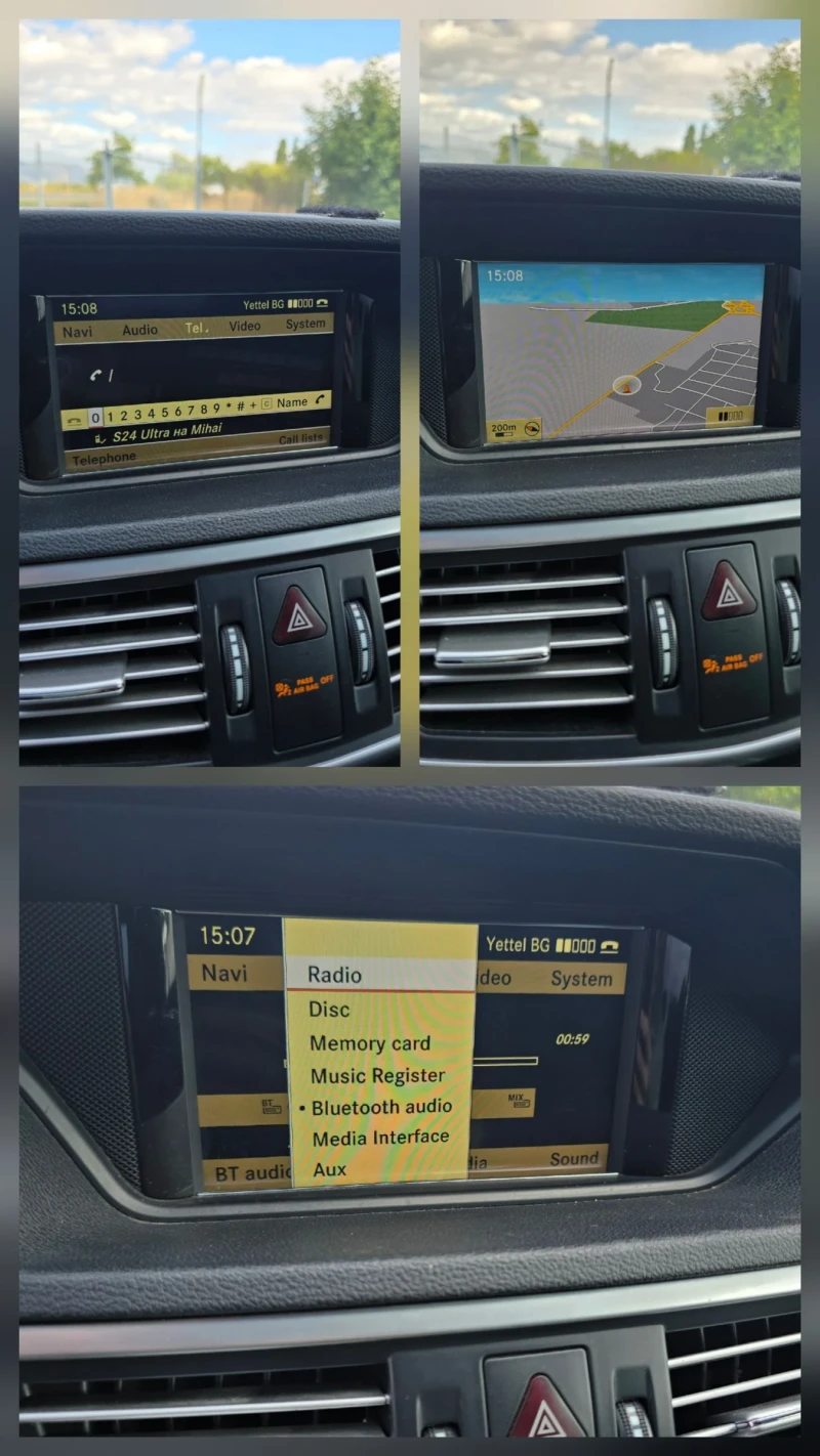 Mercedes-Benz E 500 AMG 4 MATIC FULL ГАЗ CARPLAY, снимка 13 - Автомобили и джипове - 51701636