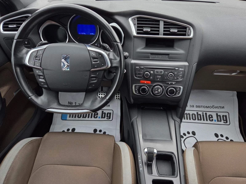 Citroen DS4 1.6TURBO/БЕНЗИН/AUTOMATIC, снимка 13 - Автомобили и джипове - 53433858