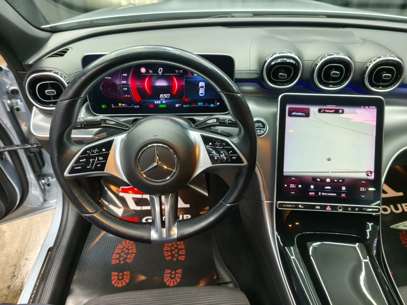 Mercedes-Benz C 220 2.0d 200k.c MildHybrid Automatic Euro6D, снимка 12 - Автомобили и джипове - 54974656