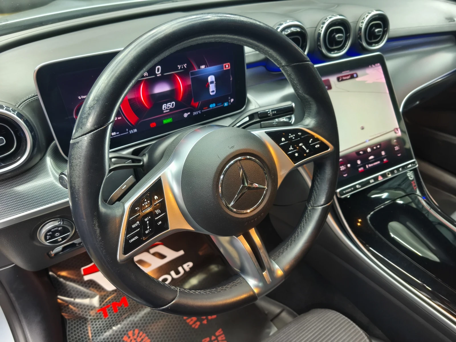 Mercedes-Benz C 220 2.0d 200k.c MildHybrid Automatic Euro6D, снимка 9 - Автомобили и джипове - 54974656