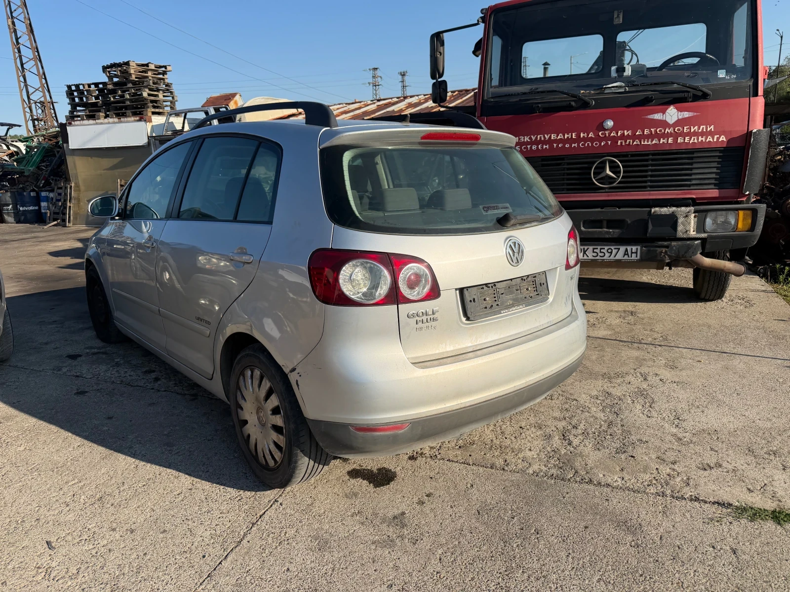 VW Golf Plus 1.6 102, снимка 3 - Автомобили и джипове - 55471149