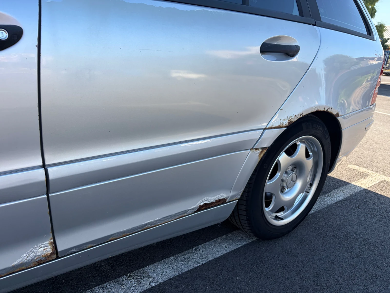 Mercedes-Benz C 180 компресор, снимка 8 - Автомобили и джипове - 55894444