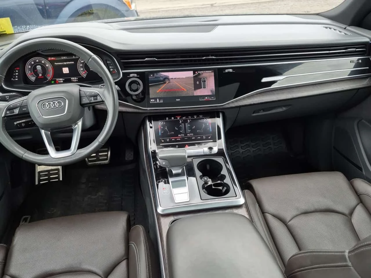 Audi Q8 SLINE/TECHNIK/ОБДУХ/360/ДИСТРОНИК/+ ГУМИ И ДЖАНТИ/, снимка 9 - Автомобили и джипове - 54723644