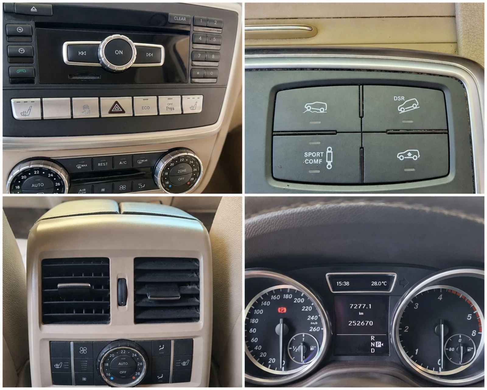 Mercedes-Benz ML 350 BlueTec, снимка 16 - Автомобили и джипове - 55177910