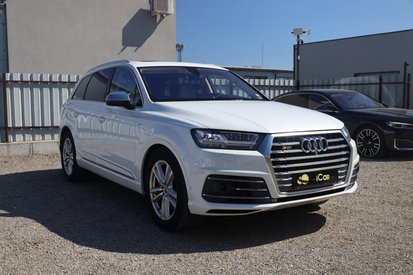 Audi SQ7 4.0TDI Quattro AIR SoftClo Pano NightVis360 Обдух, снимка 3 - Автомобили и джипове - 55801527