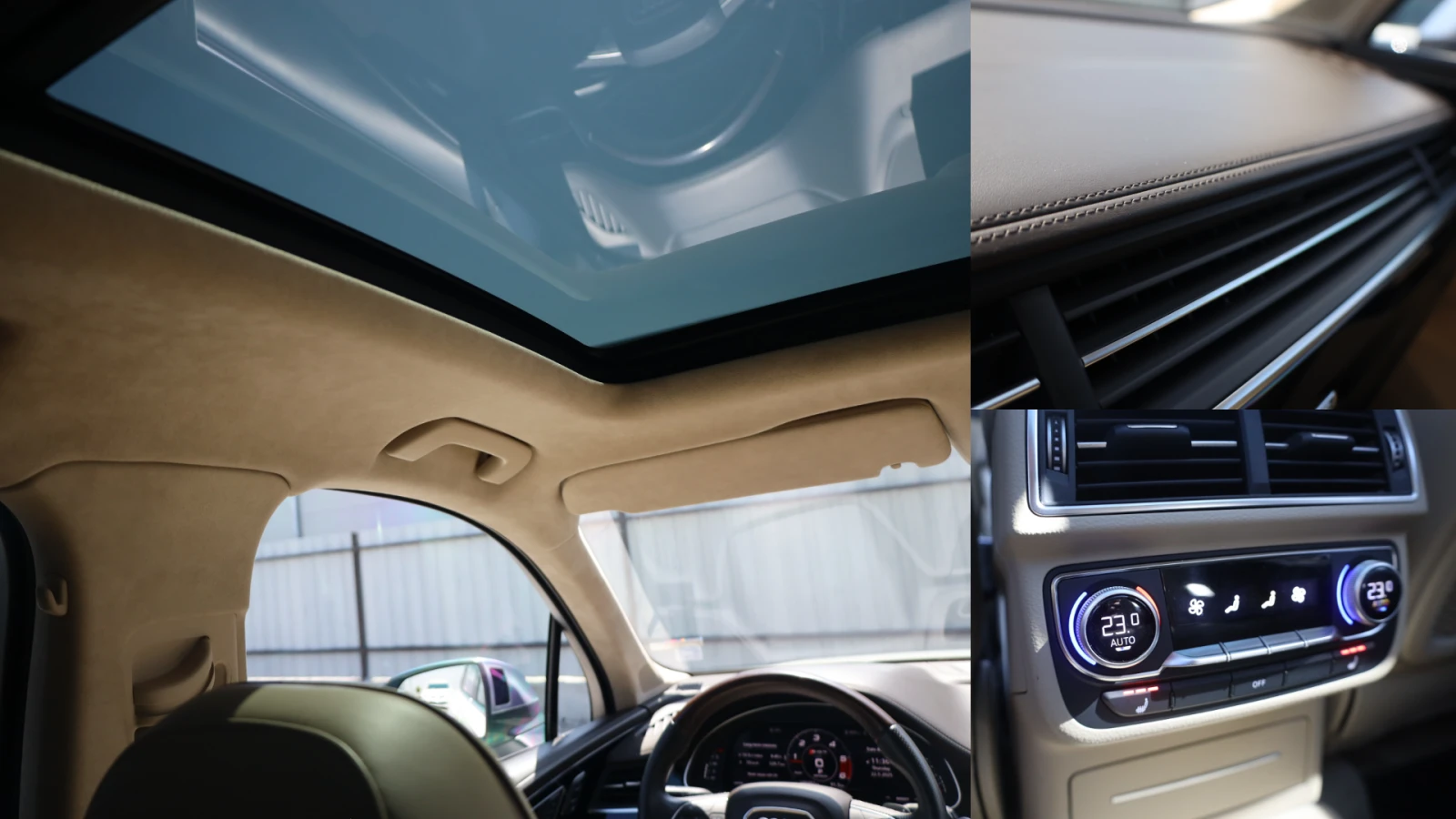 Audi SQ7 4.0TDI Quattro AIR SoftClo Pano NightVis360 Обдух, снимка 16 - Автомобили и джипове - 55801527