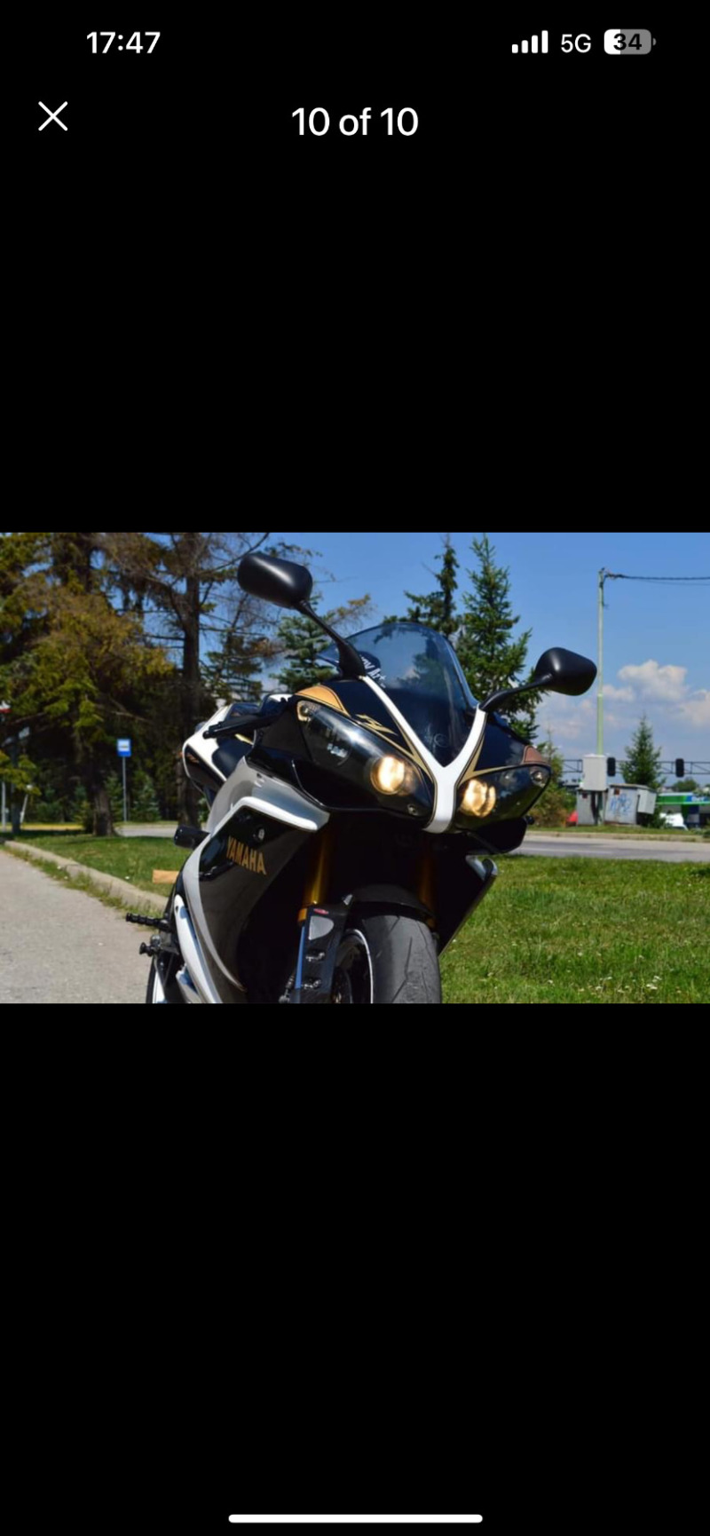 Yamaha YZF-R1 Шифтър и блипер! Безупречно състояние!, снимка 8 - Мотоциклети и мототехника - 45877870