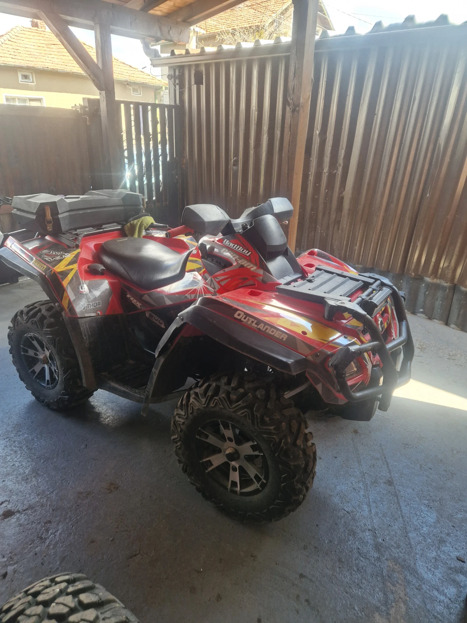 Can-Am Outlander 800 топ, снимка 9 - Мотоциклети и мототехника - 53737176