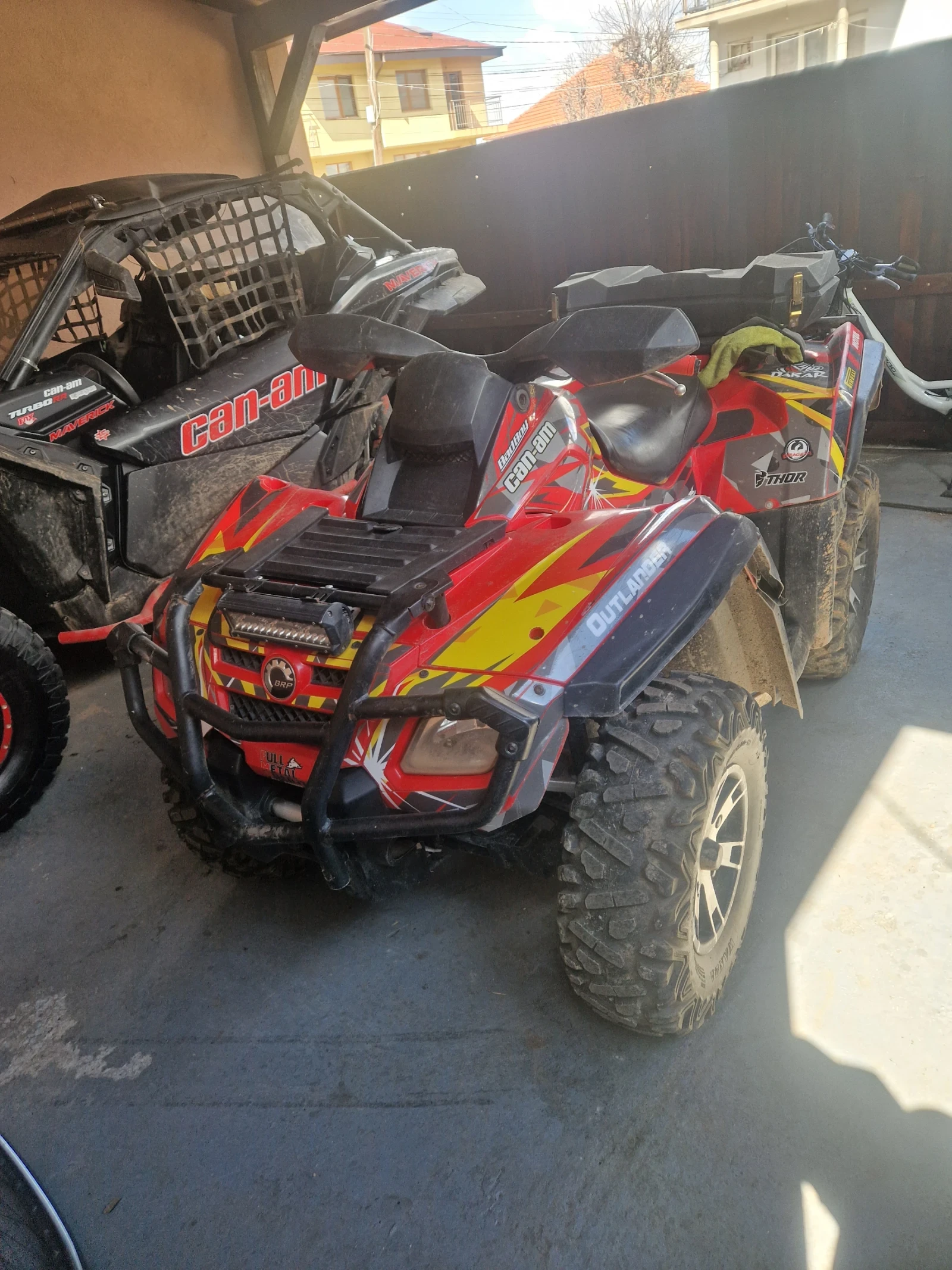 Can-Am Outlander 800 топ, снимка 10 - Мотоциклети и мототехника - 53737176