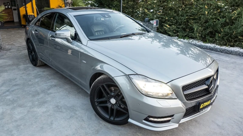 Mercedes-Benz CLS 350 D FULL 6.3 AMG LINE АЛКАНТАРА ЛИЗИНГ 100%, снимка 2 - Автомобили и джипове - 51609755