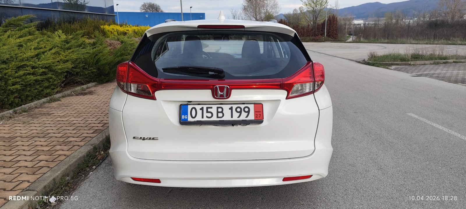 Honda Civic 1, 6 I-DTEC, , ЛЕД, КАМЕРА, снимка 6 - Автомобили и джипове - 54163704
