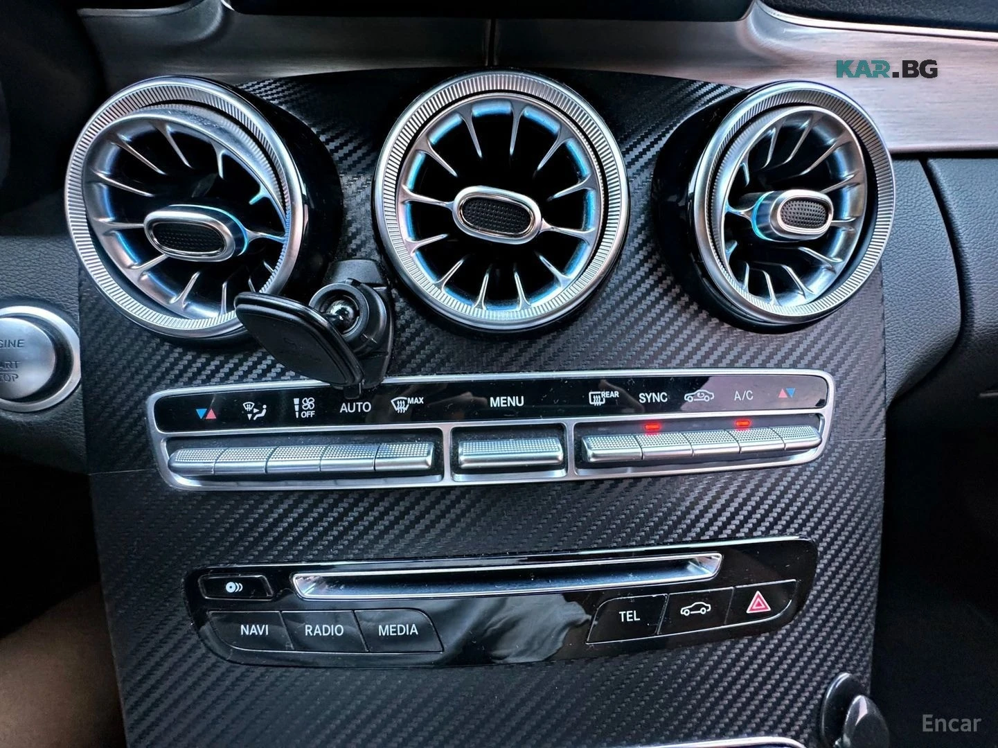 Mercedes-Benz C 220 HUD* КОЖА* НАВИ* ПАНО* ПОДГРЕВ, снимка 17 - Автомобили и джипове - 55897955