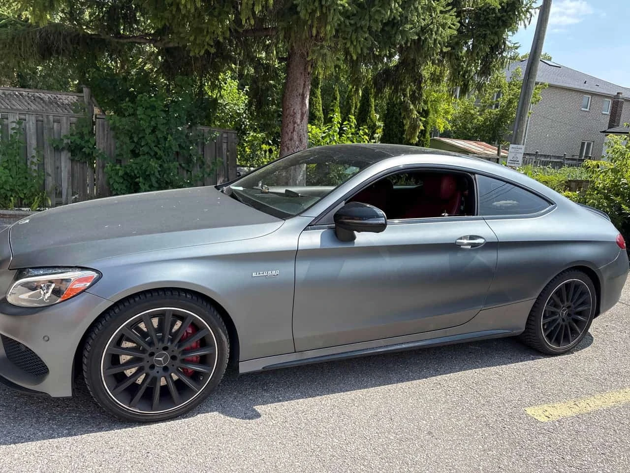 Mercedes-Benz C 43 AMG * АВТОКРЕДИТ БЕЗ ПЪРВОНАЧАЛНА ВНОСКА* , снимка 2 - Автомобили и джипове - 56204874