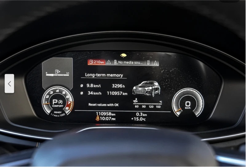 Audi Q5 2.0T* MATRIX* 360КАМЕРА* LANE* ASSIST* ПОДГРЕВ* , снимка 11 - Автомобили и джипове - 52933985