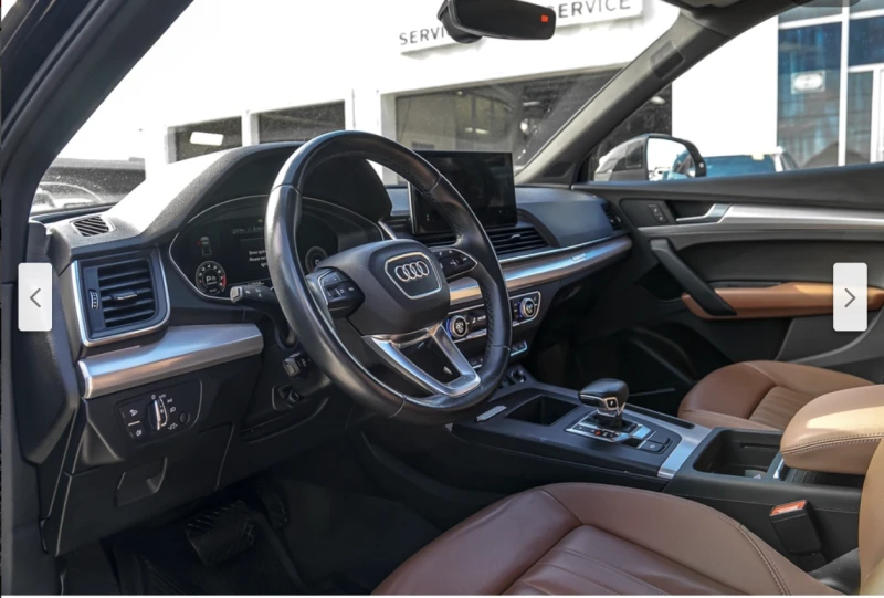 Audi Q5 2.0T* MATRIX* 360КАМЕРА* LANE* ASSIST* ПОДГРЕВ* , снимка 6 - Автомобили и джипове - 52933985