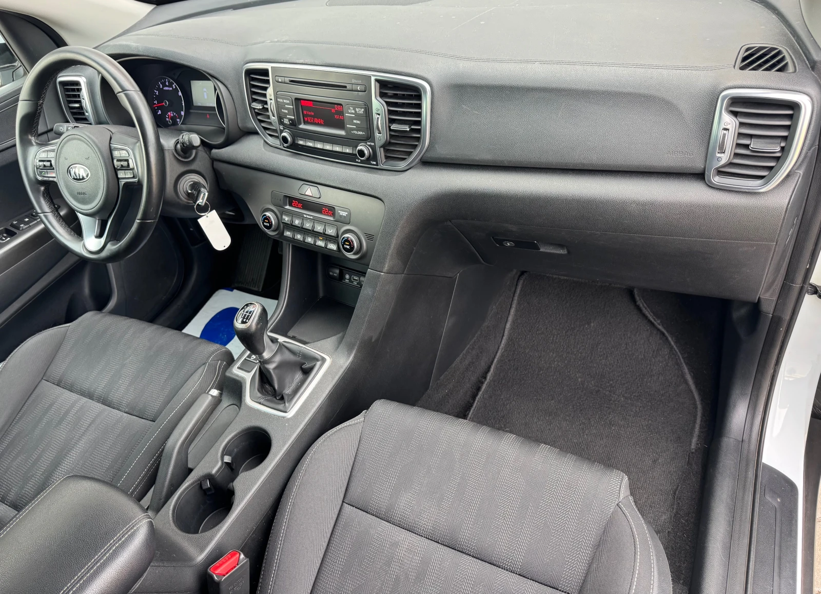 Kia Sportage 1, 6i bi-fuel, GPL/b, 132ps, 6ск., aux/usb, климат, снимка 9 - Автомобили и джипове - 54194427