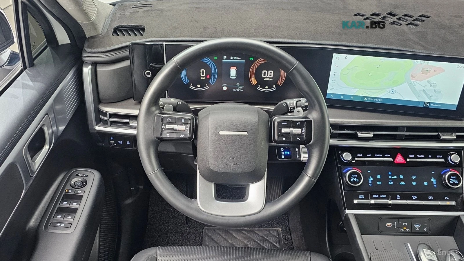 Hyundai Santa fe EXCLUSIVE* 2.5T* DISTRONIC* ПОДГРЕВ* ОБДУХ* КАМЕРА, снимка 6 - Автомобили и джипове - 55976952