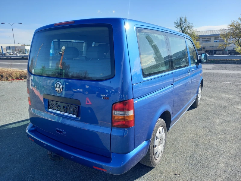 VW T5 2.5 TDI 131KC. KLIMA  6 - СКОРОСТИ  9 - МЕСТА , снимка 5 - Бусове и автобуси - 48104688