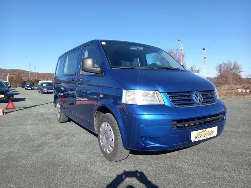 VW T5 2.5 TDI 131KC. KLIMA  6 - СКОРОСТИ  9 - МЕСТА , снимка 4 - Бусове и автобуси - 48104688