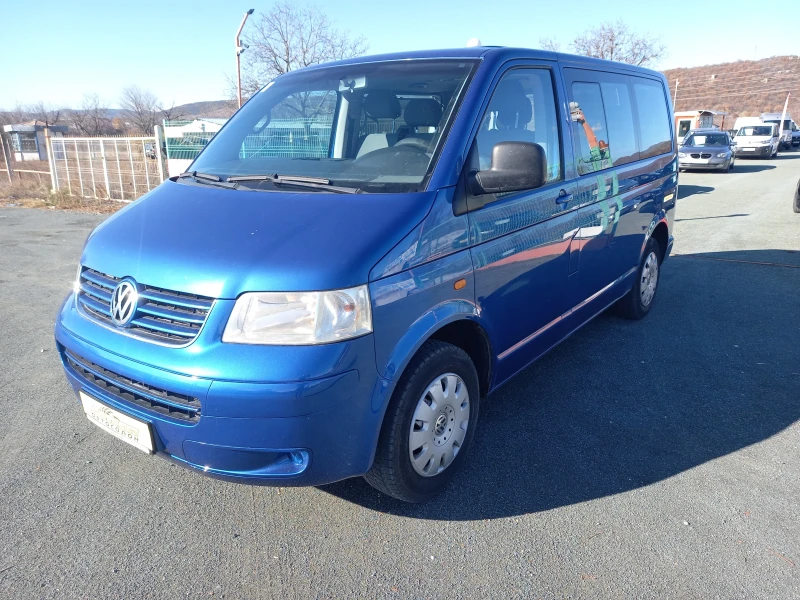 VW T5 2.5 TDI 131KC. KLIMA  6 - СКОРОСТИ  9 - МЕСТА , снимка 3 - Бусове и автобуси - 48104688